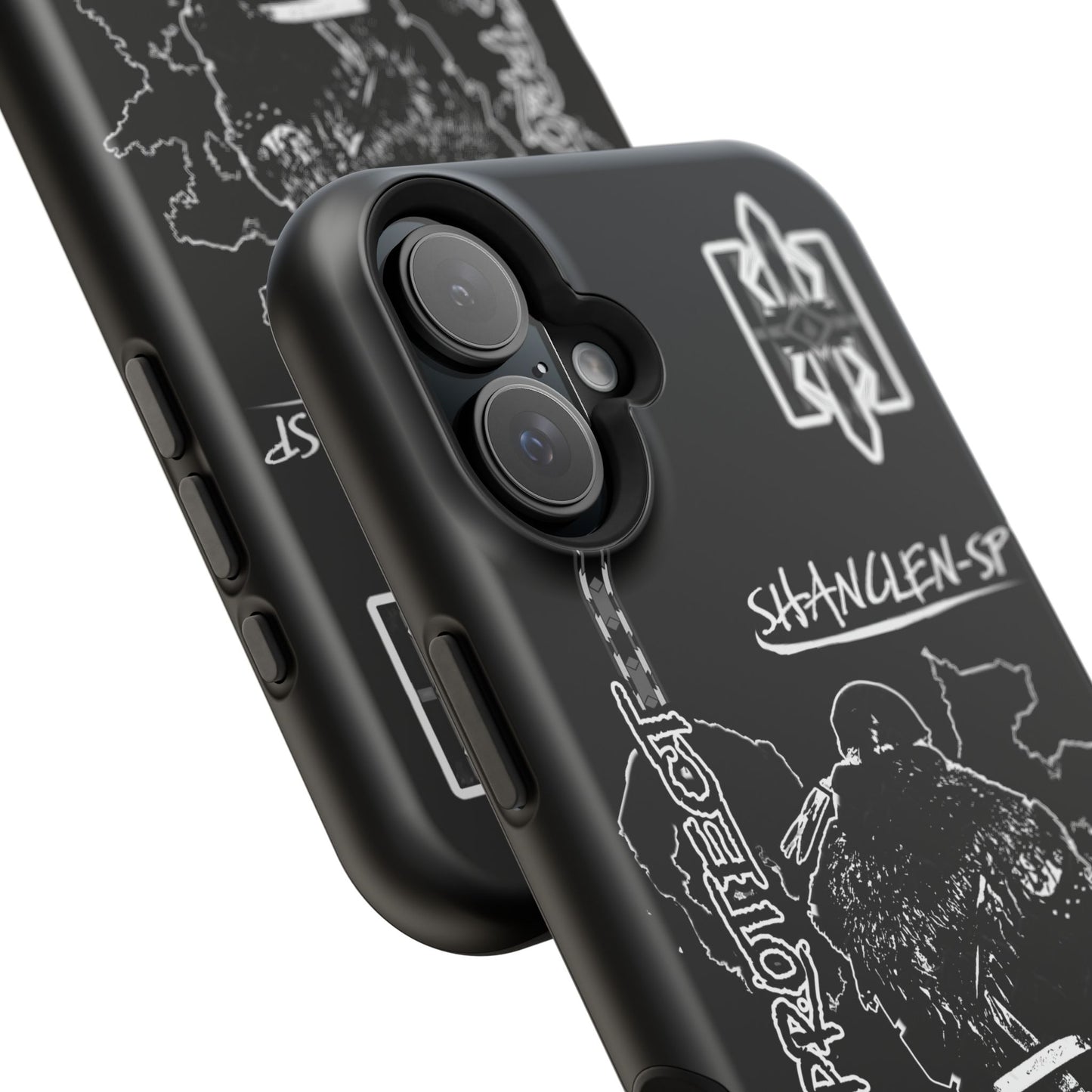Shadows Protect Magnetic Tough iPhone Case - Unique Design for Clen Warriors