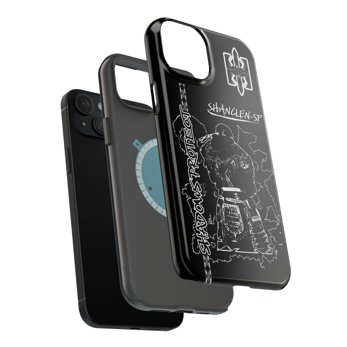 Shadows Protect Magnetic Tough iPhone Case - Unique Design for Clen Warriors