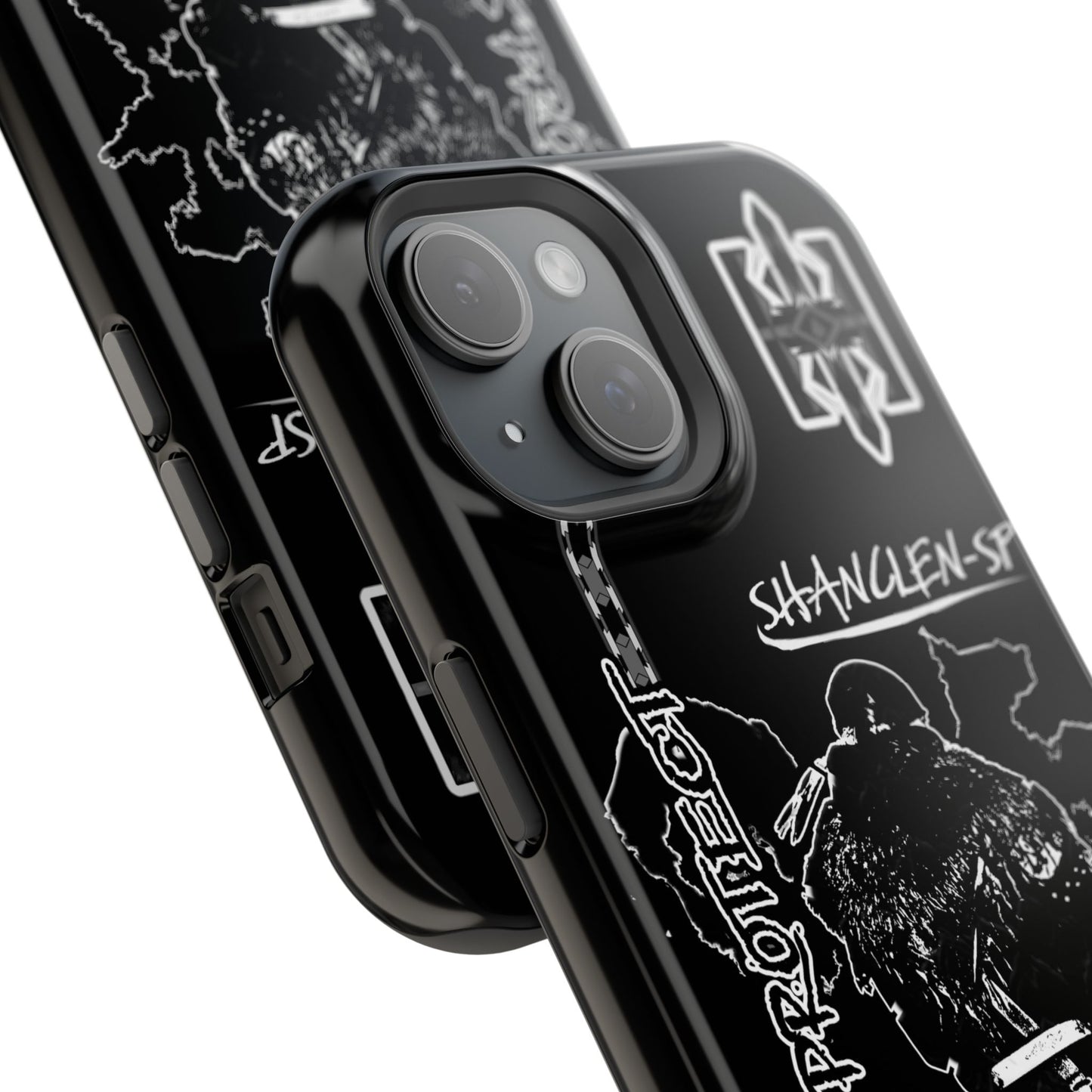 Shadows Protect Magnetic Tough iPhone Case - Unique Design for Clen Warriors