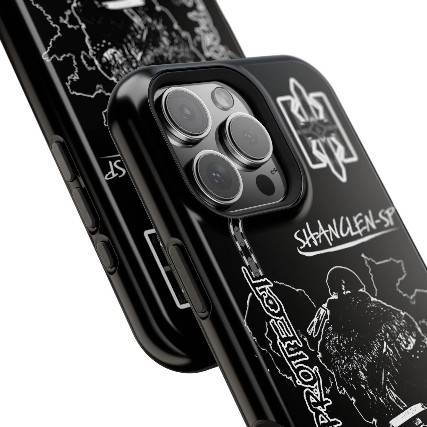 Shadows Protect Magnetic Tough iPhone Case - Unique Design for Clen Warriors