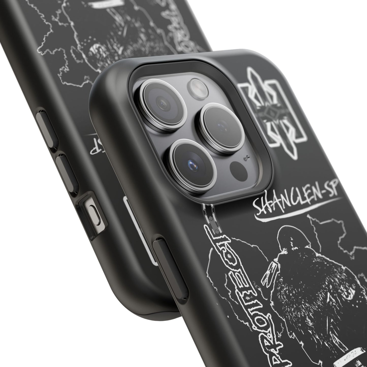 Shadows Protect Magnetic Tough iPhone Case - Unique Design for Clen Warriors