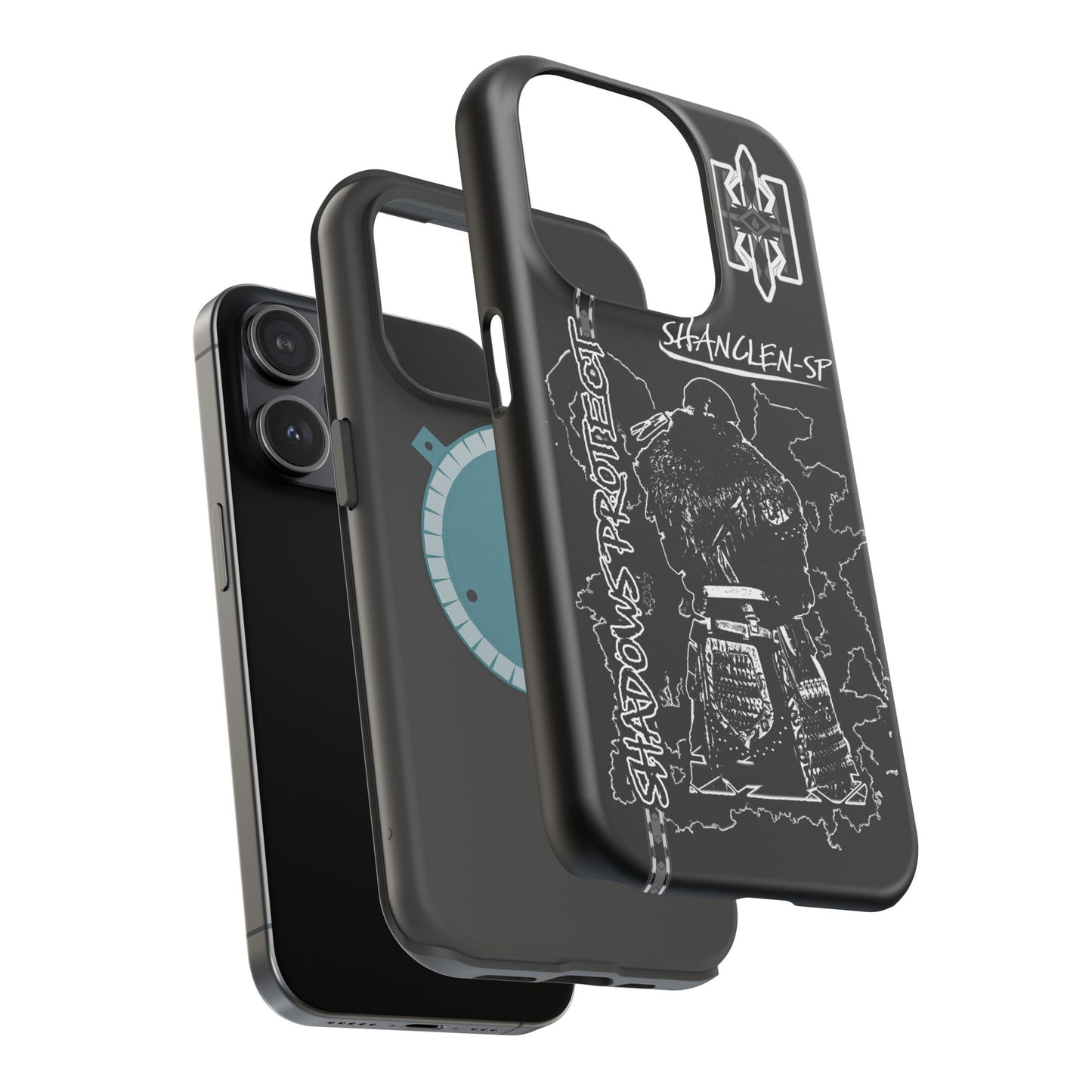 Shadows Protect Magnetic Tough iPhone Case - Unique Design for Clen Warriors