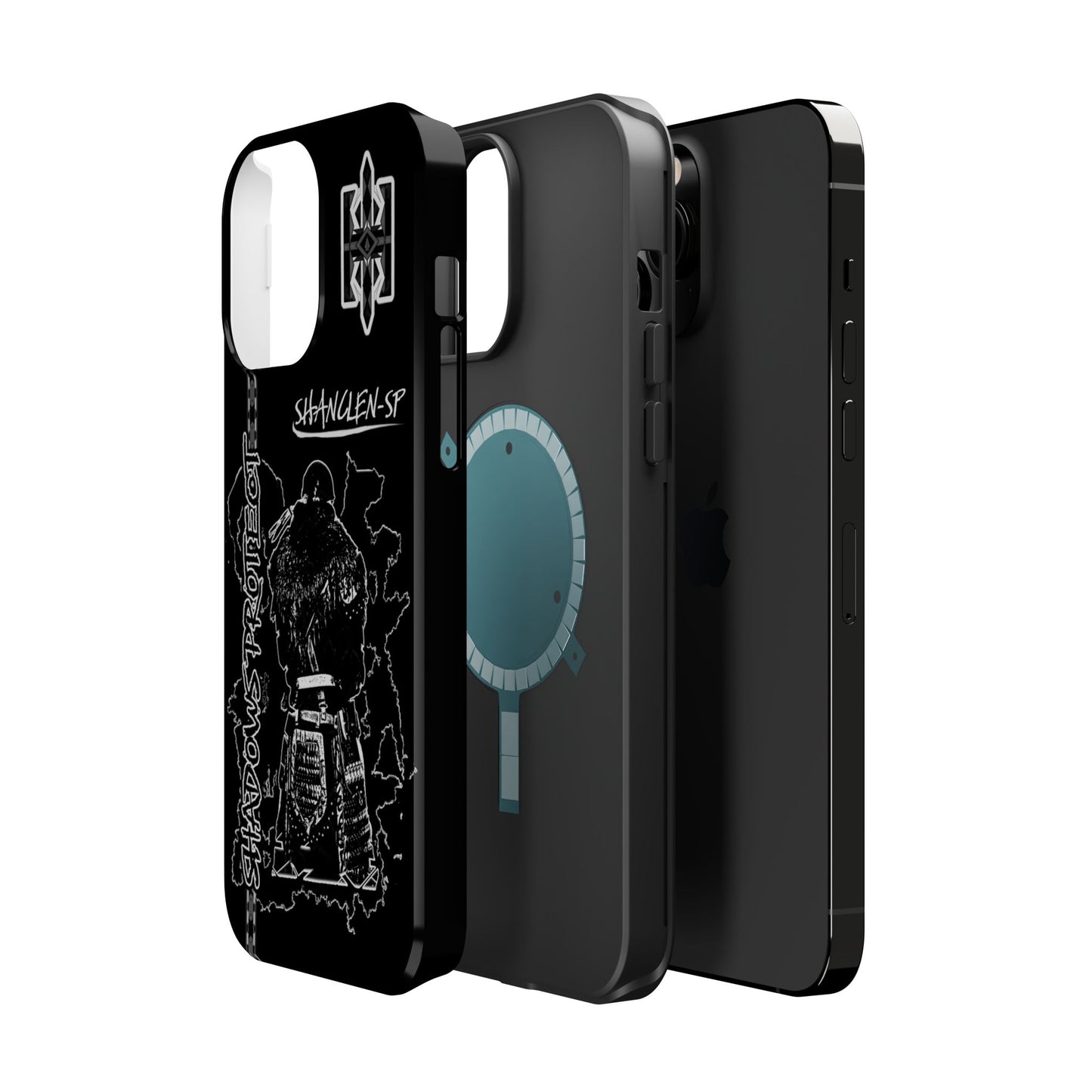 Shadows Protect Magnetic Tough iPhone Case - Unique Design for Clen Warriors