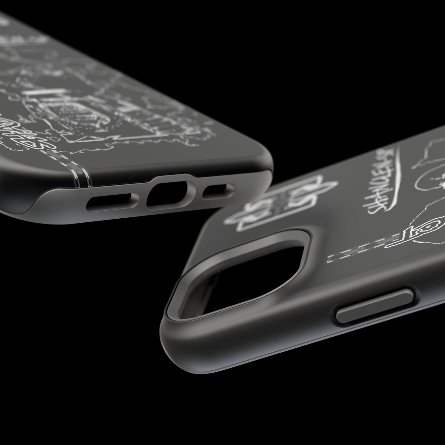 Shadows Protect Magnetic Tough iPhone Case - Unique Design for Clen Warriors