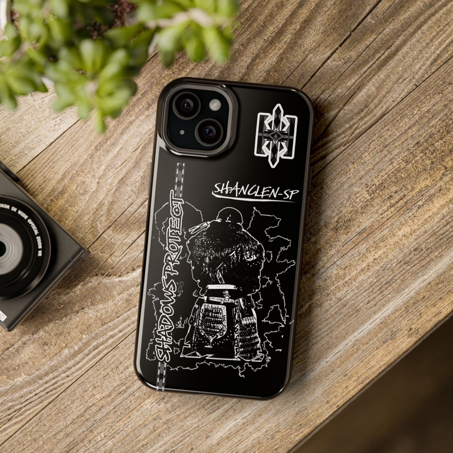 Shadows Protect Magnetic Tough iPhone Case - Unique Design for Clen Warriors