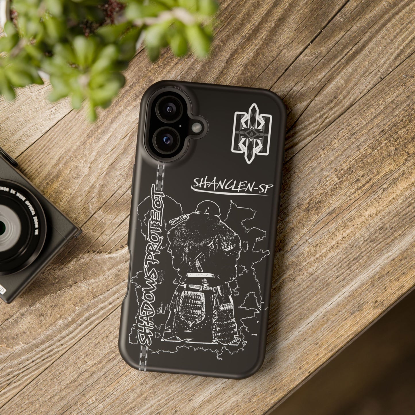 Shadows Protect Magnetic Tough iPhone Case - Unique Design for Clen Warriors