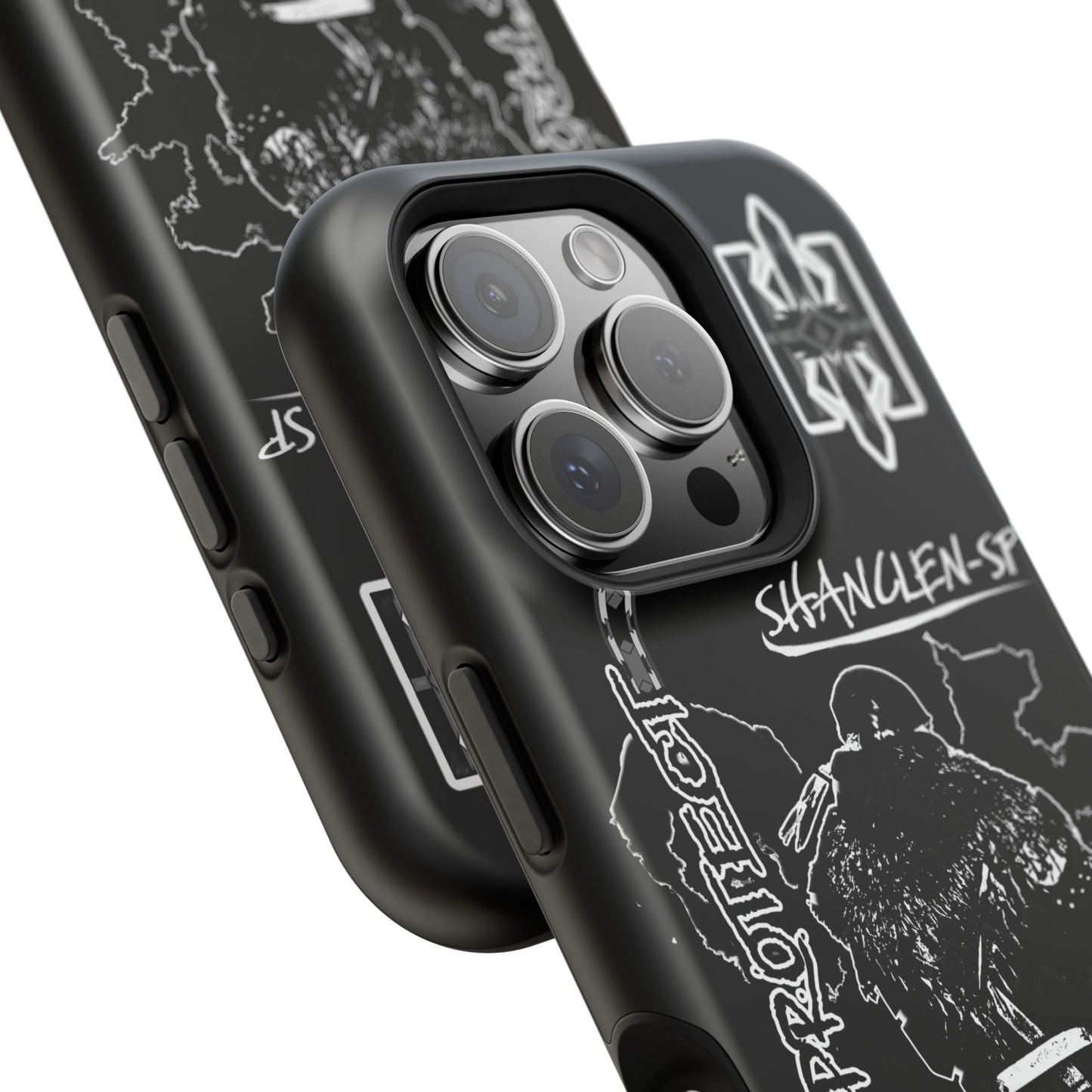 Shadows Protect Magnetic Tough iPhone Case - Unique Design for Clen Warriors