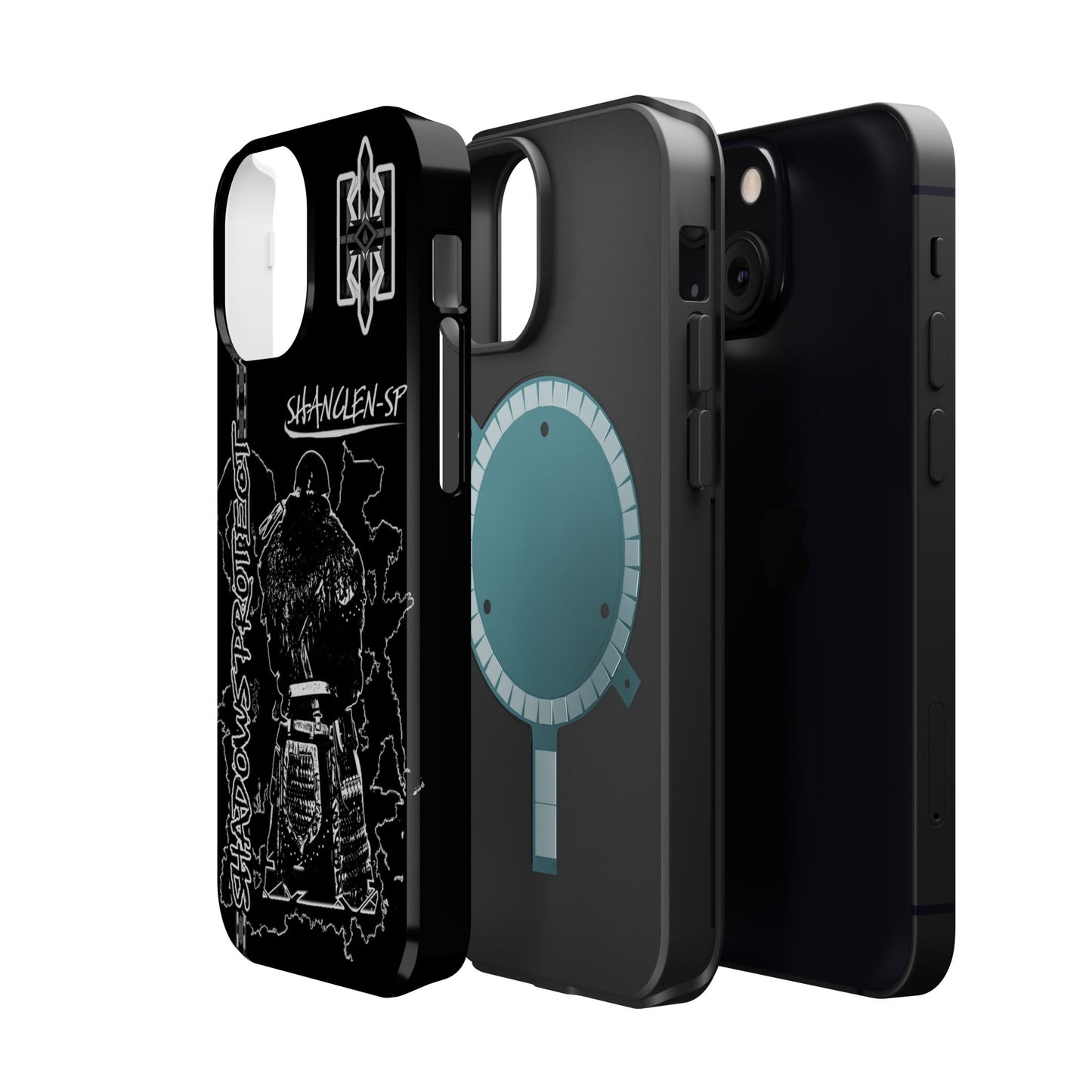 Shadows Protect Magnetic Tough iPhone Case - Unique Design for Clen Warriors