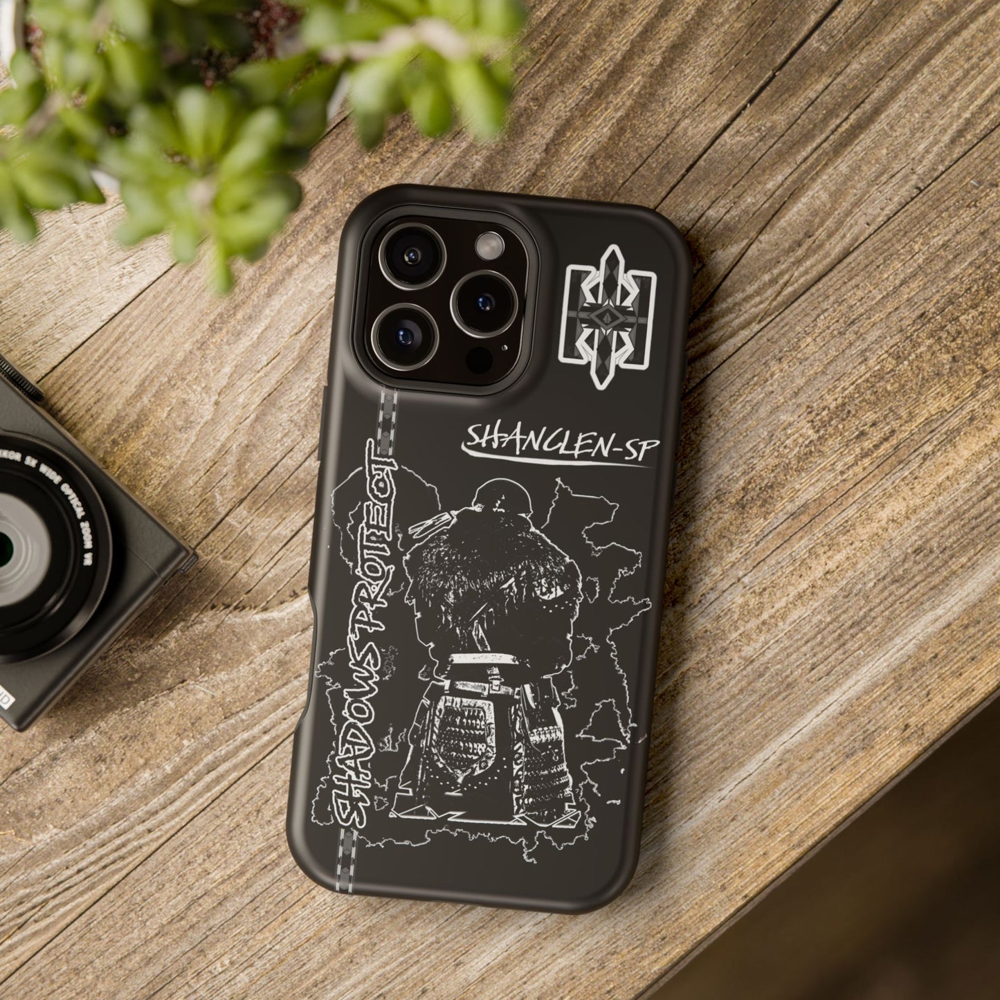 Shadows Protect Magnetic Tough iPhone Case - Unique Design for Clen Warriors