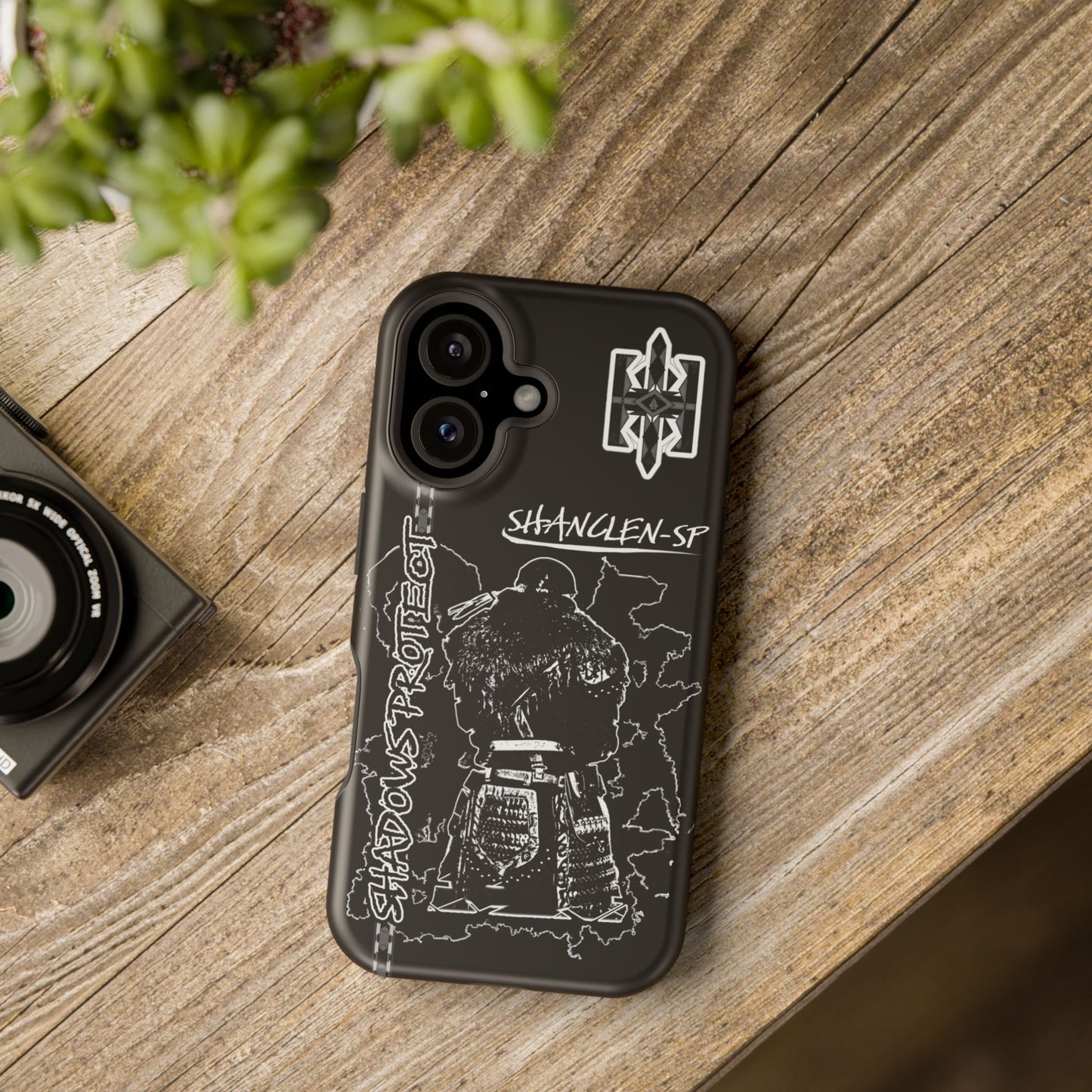 Shadows Protect Magnetic Tough iPhone Case - Unique Design for Clen Warriors