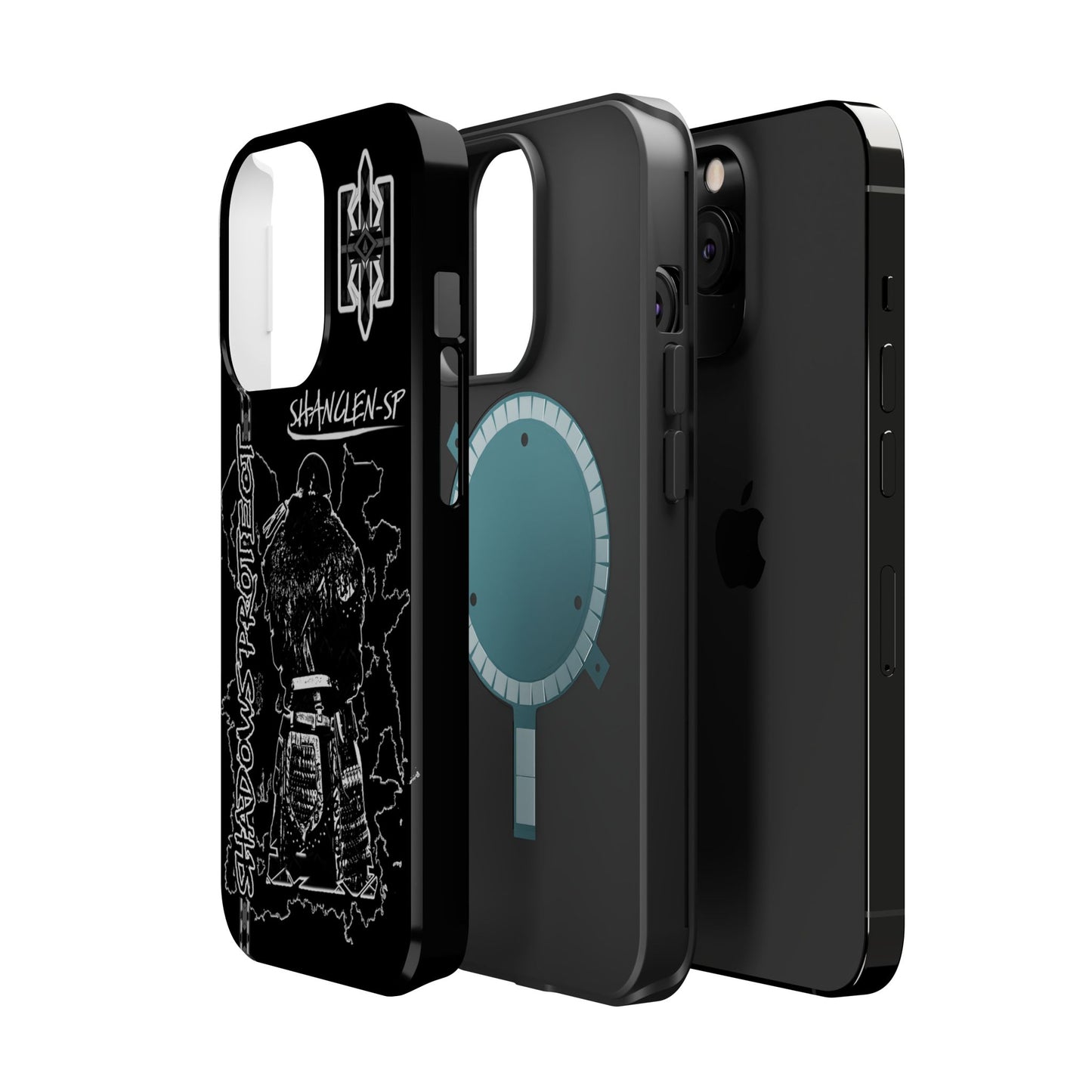 Shadows Protect Magnetic Tough iPhone Case - Unique Design for Clen Warriors