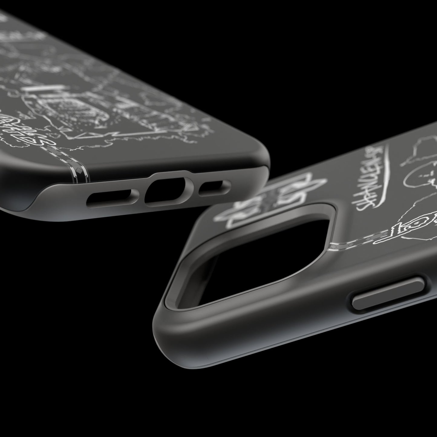 Shadows Protect Magnetic Tough iPhone Case - Unique Design for Clen Warriors