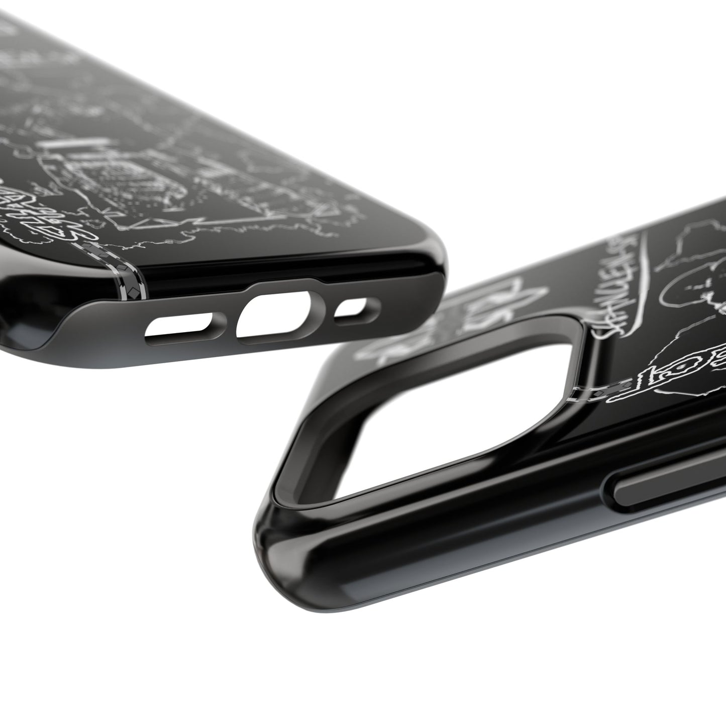 Shadows Protect Magnetic Tough iPhone Case - Unique Design for Clen Warriors