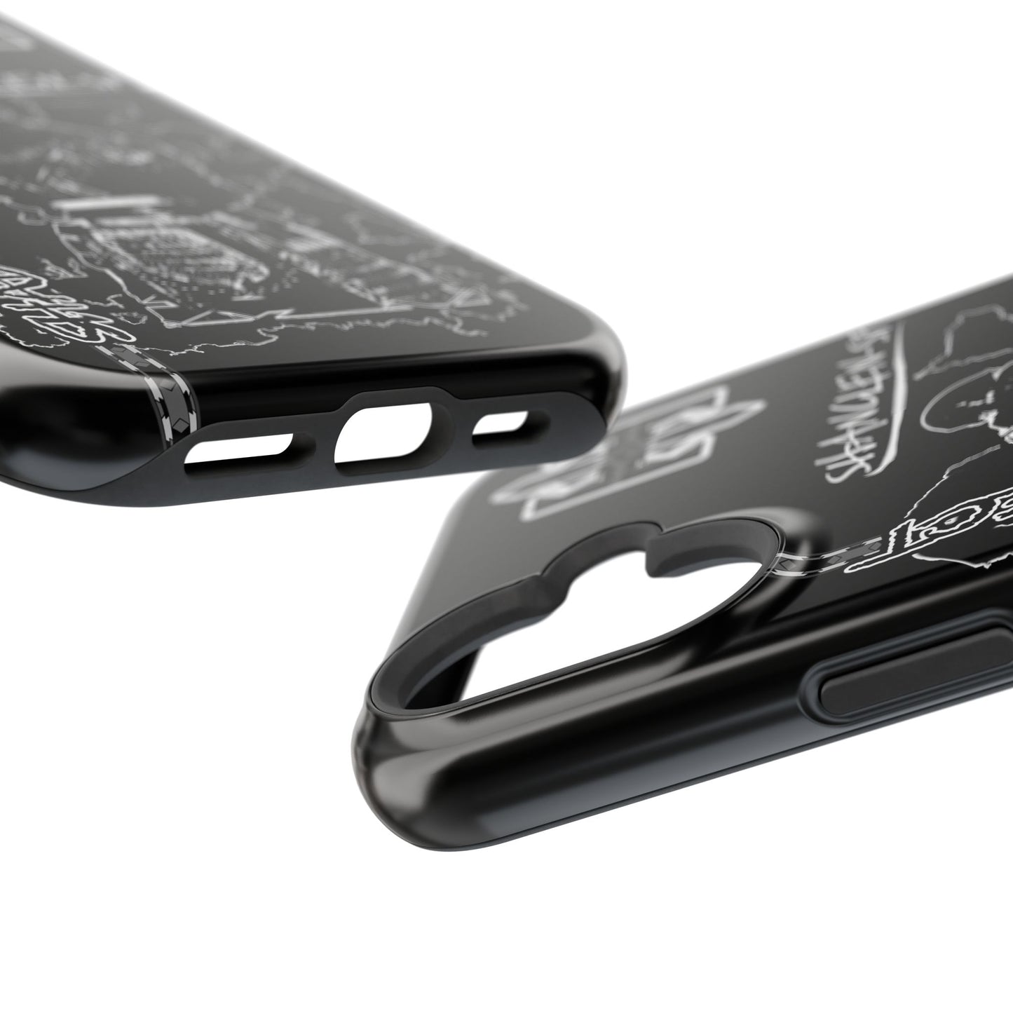 Shadows Protect Magnetic Tough iPhone Case - Unique Design for Clen Warriors