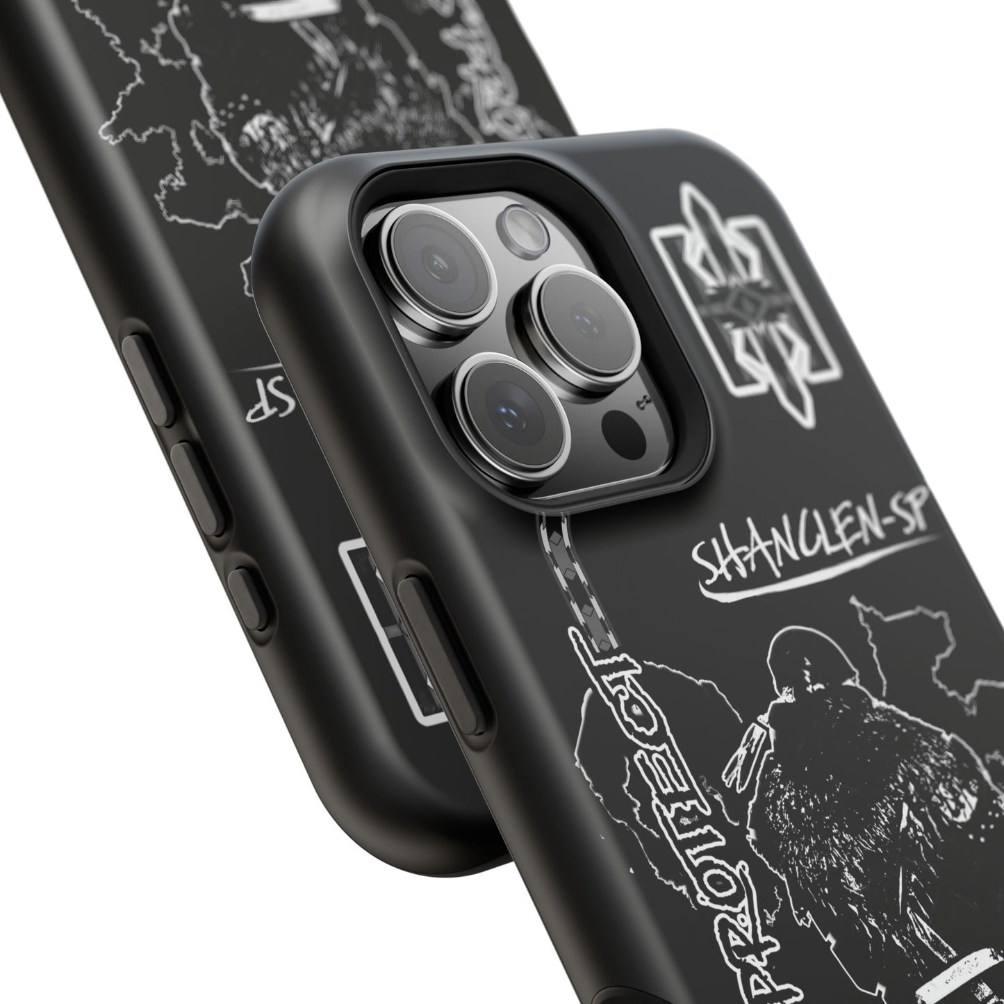 Shadows Protect Magnetic Tough iPhone Case - Unique Design for Clen Warriors