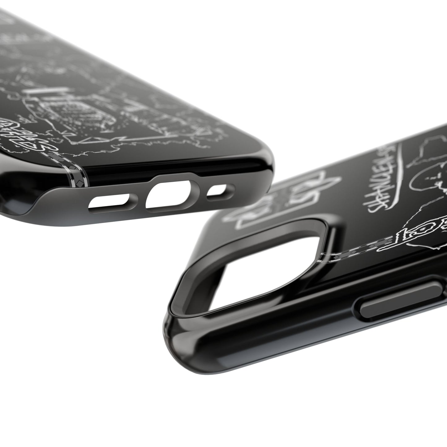 Shadows Protect Magnetic Tough iPhone Case - Unique Design for Clen Warriors