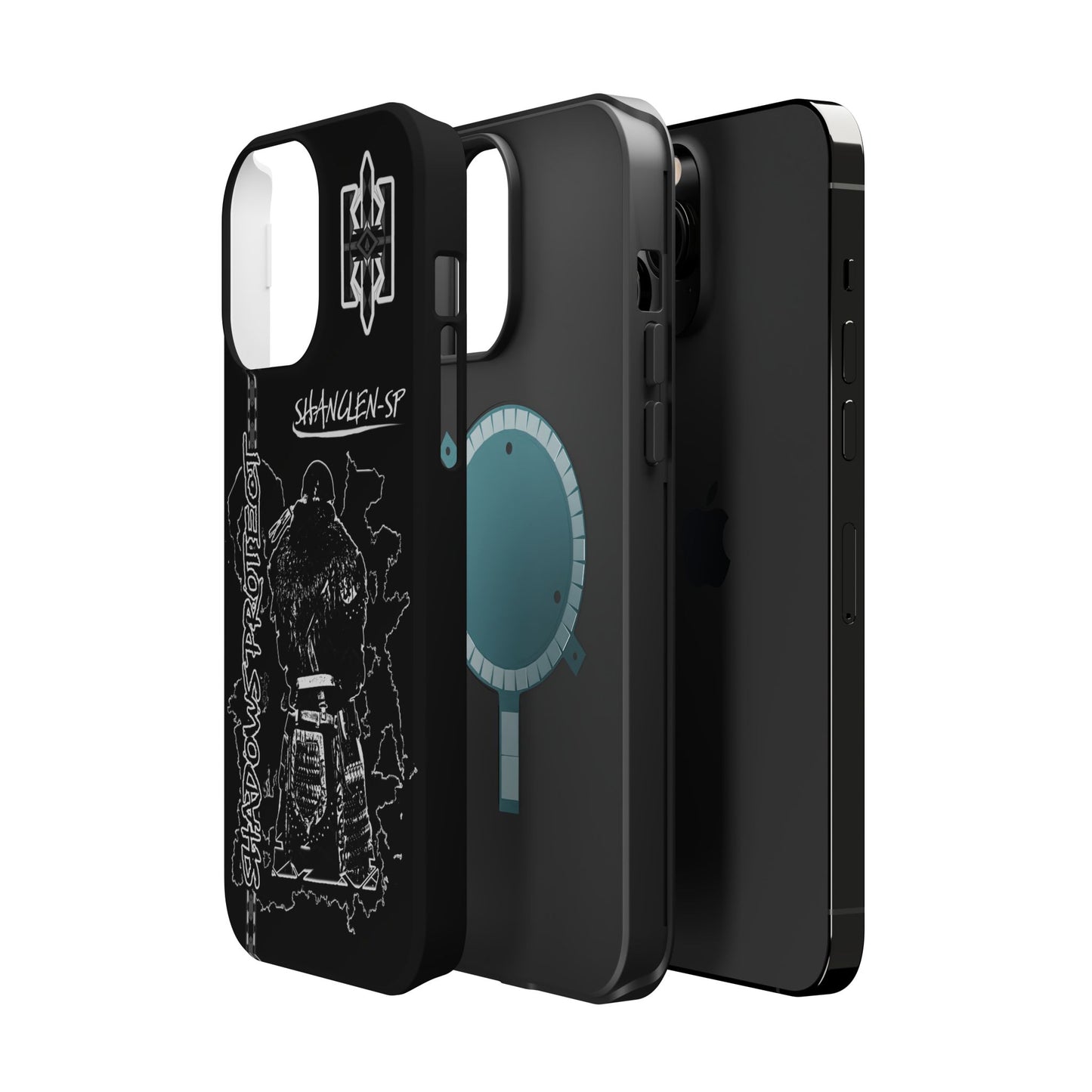 Shadows Protect Magnetic Tough iPhone Case - Unique Design for Clen Warriors