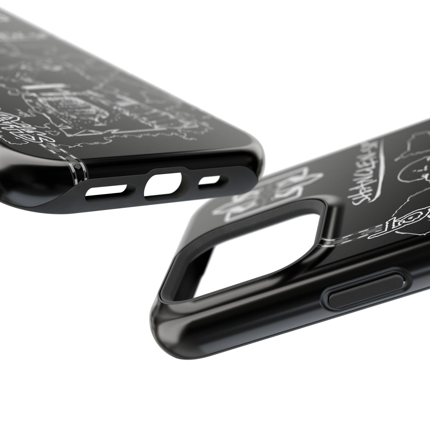 Shadows Protect Magnetic Tough iPhone Case - Unique Design for Clen Warriors