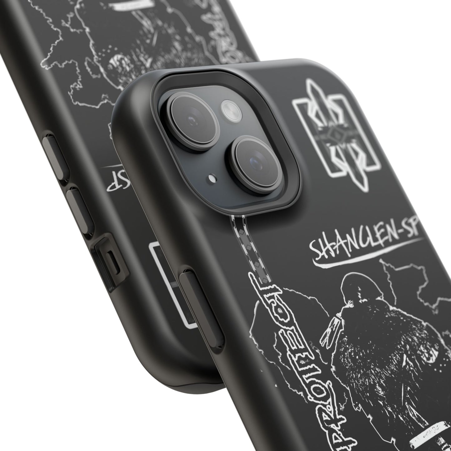 Shadows Protect Magnetic Tough iPhone Case - Unique Design for Clen Warriors