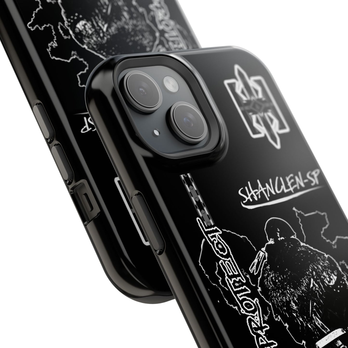 Shadows Protect Magnetic Tough iPhone Case - Unique Design for Clen Warriors