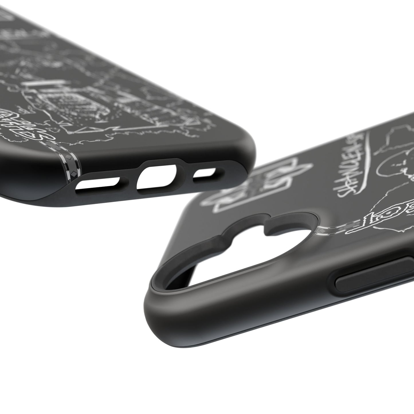 Shadows Protect Magnetic Tough iPhone Case - Unique Design for Clen Warriors