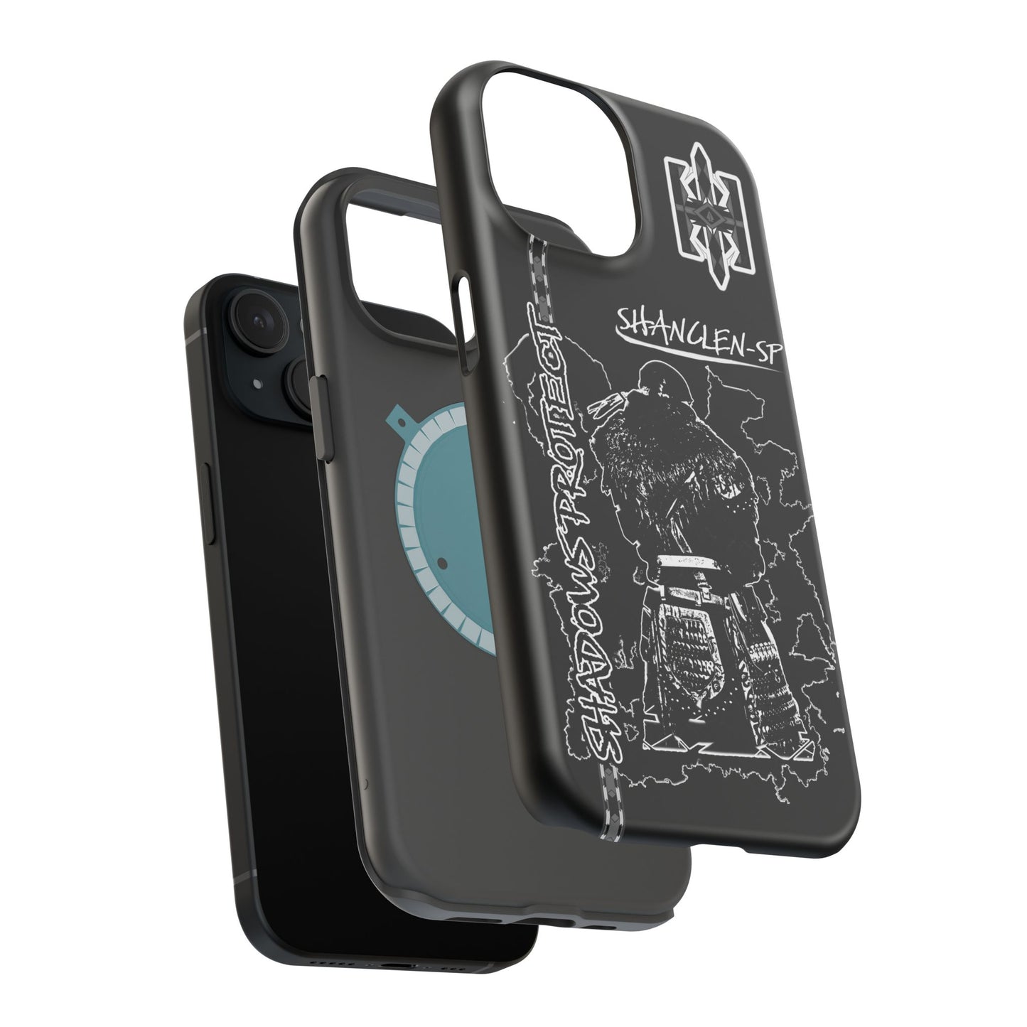 Shadows Protect Magnetic Tough iPhone Case - Unique Design for Clen Warriors