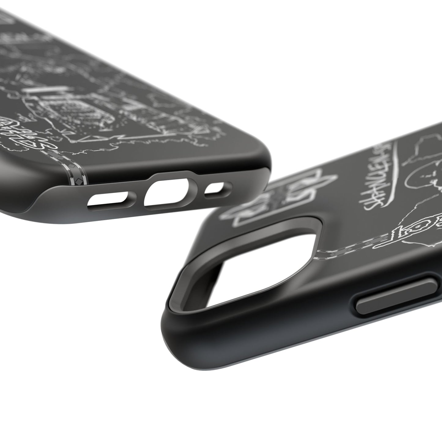 Shadows Protect Magnetic Tough iPhone Case - Unique Design for Clen Warriors