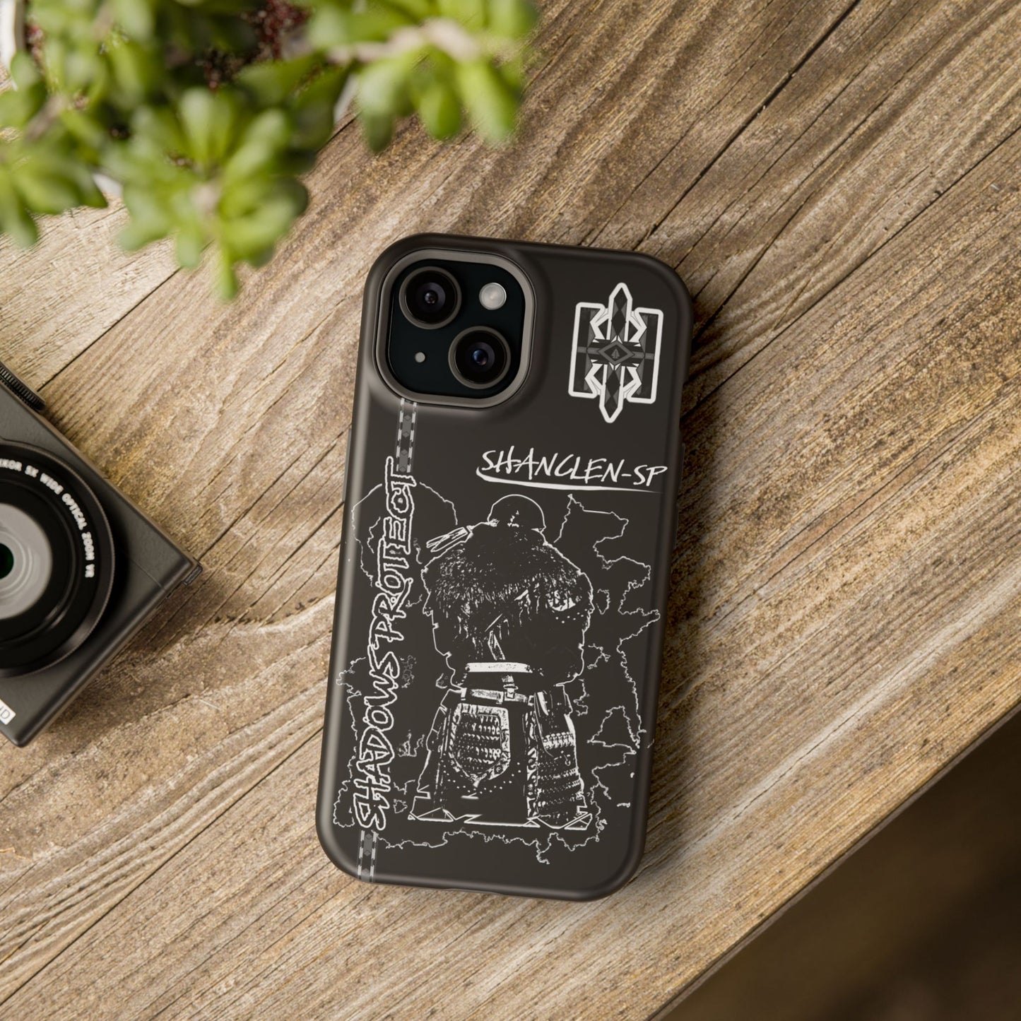 Shadows Protect Magnetic Tough iPhone Case - Unique Design for Clen Warriors