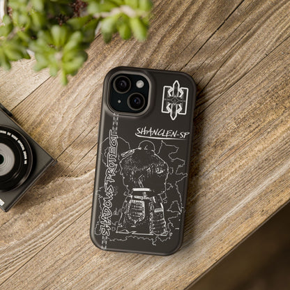 Shadows Protect Magnetic Tough iPhone Case - Unique Design for Clen Warriors