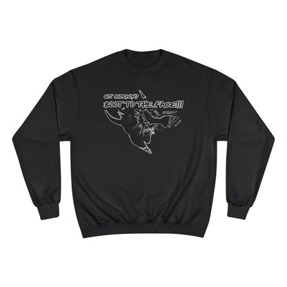 BOOT TO THE FACE!!! Version 2!!! Champion Sweatshirt with Bold Graphic, Cozy Fashion Statement for Everyday Wear, Perfect Gift for Friends, Unisex Style, Casual Outfit [...]