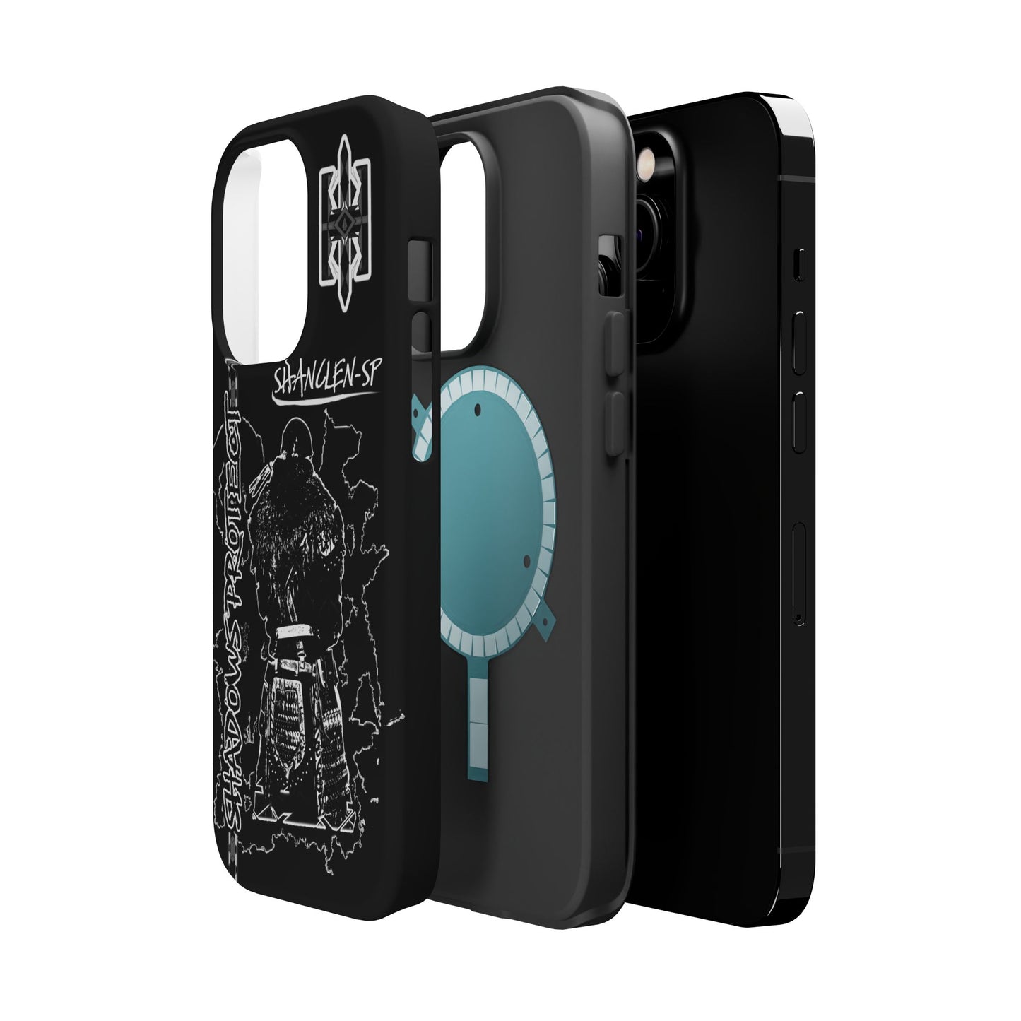 Shadows Protect Magnetic Tough iPhone Case - Unique Design for Clen Warriors