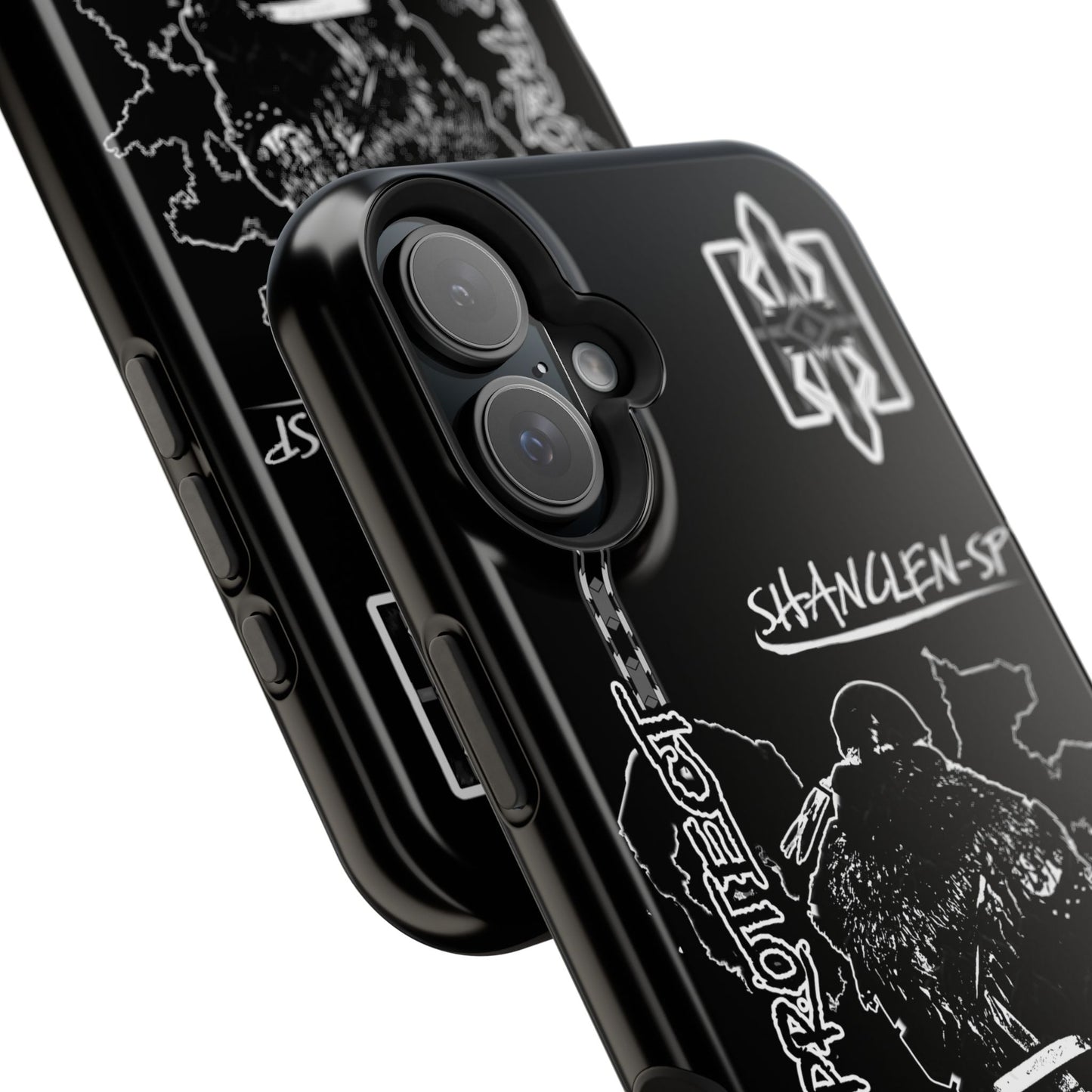 Shadows Protect Magnetic Tough iPhone Case - Unique Design for Clen Warriors