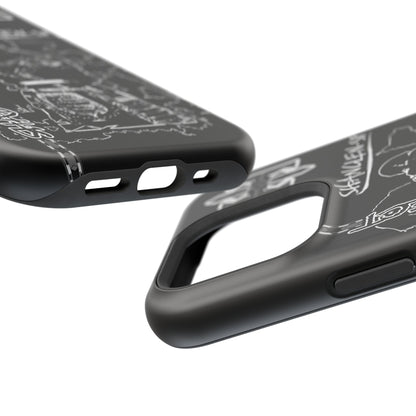 Shadows Protect Magnetic Tough iPhone Case - Unique Design for Clen Warriors