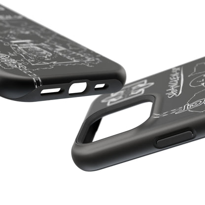 Shadows Protect Magnetic Tough iPhone Case - Unique Design for Clen Warriors