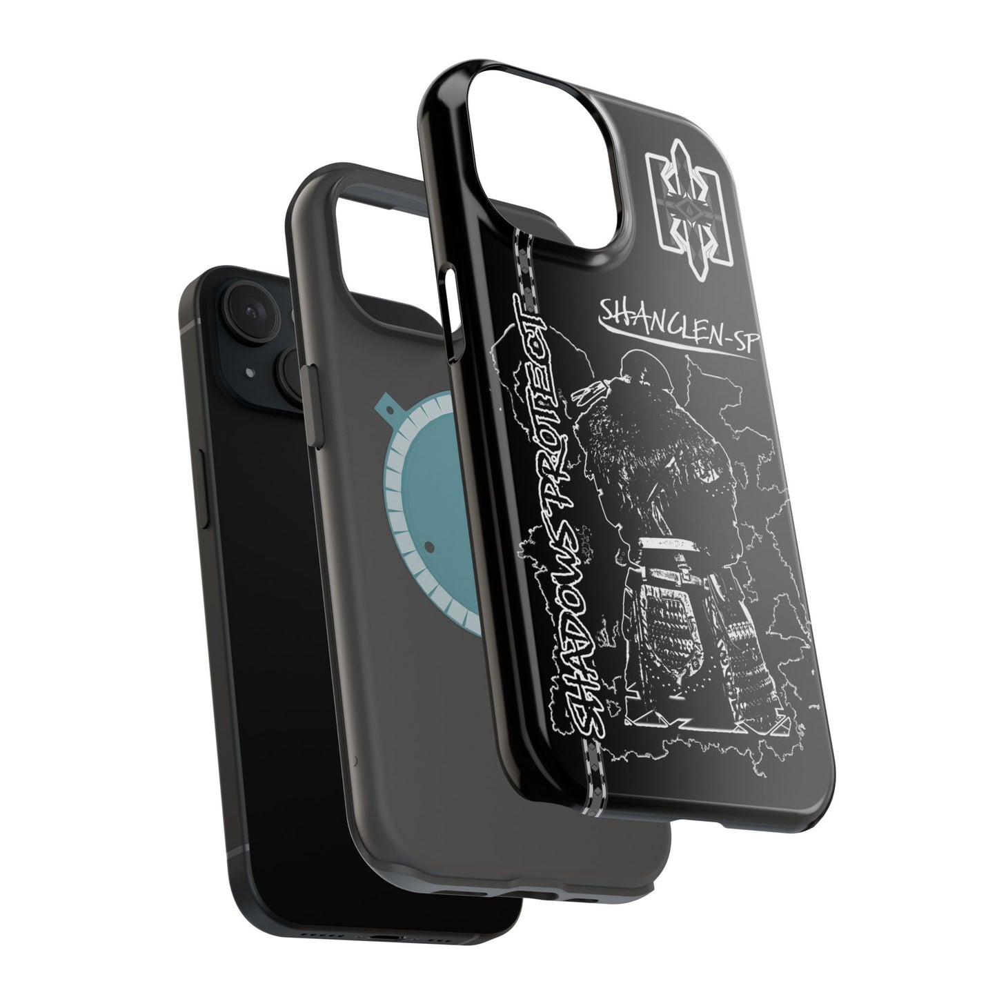 Shadows Protect Magnetic Tough iPhone Case - Unique Design for Clen Warriors