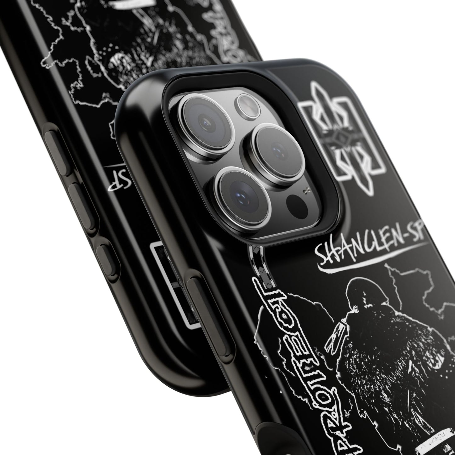 Shadows Protect Magnetic Tough iPhone Case - Unique Design for Clen Warriors