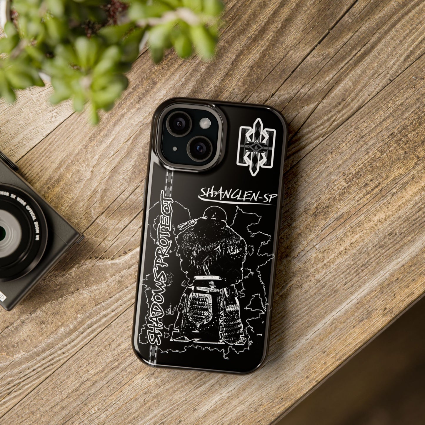 Shadows Protect Magnetic Tough iPhone Case - Unique Design for Clen Warriors
