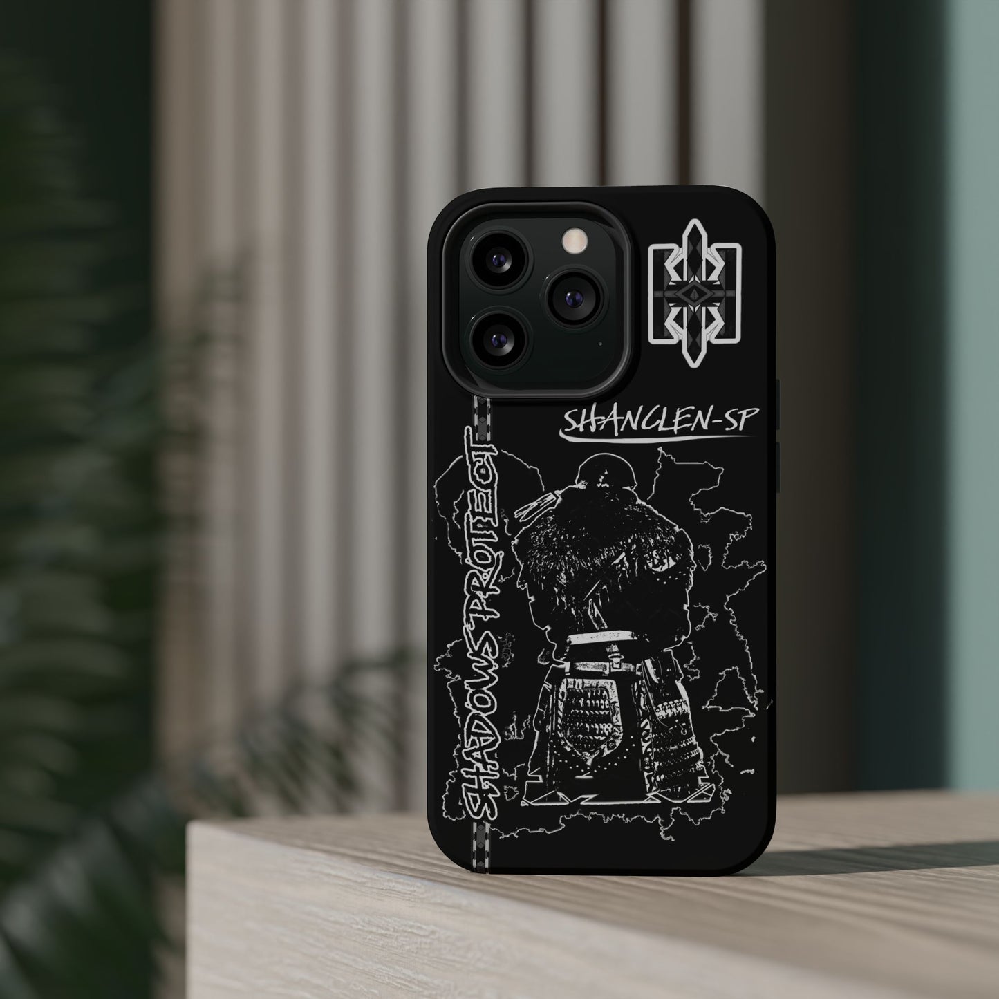 Shadows Protect Magnetic Tough iPhone Case - Unique Design for Clen Warriors