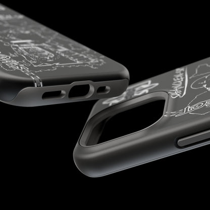 Shadows Protect Magnetic Tough iPhone Case - Unique Design for Clen Warriors
