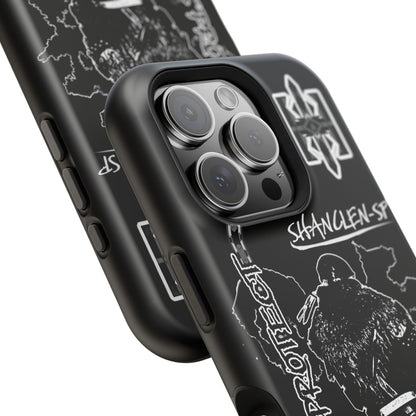 Shadows Protect Magnetic Tough iPhone Case - Unique Design for Clen Warriors