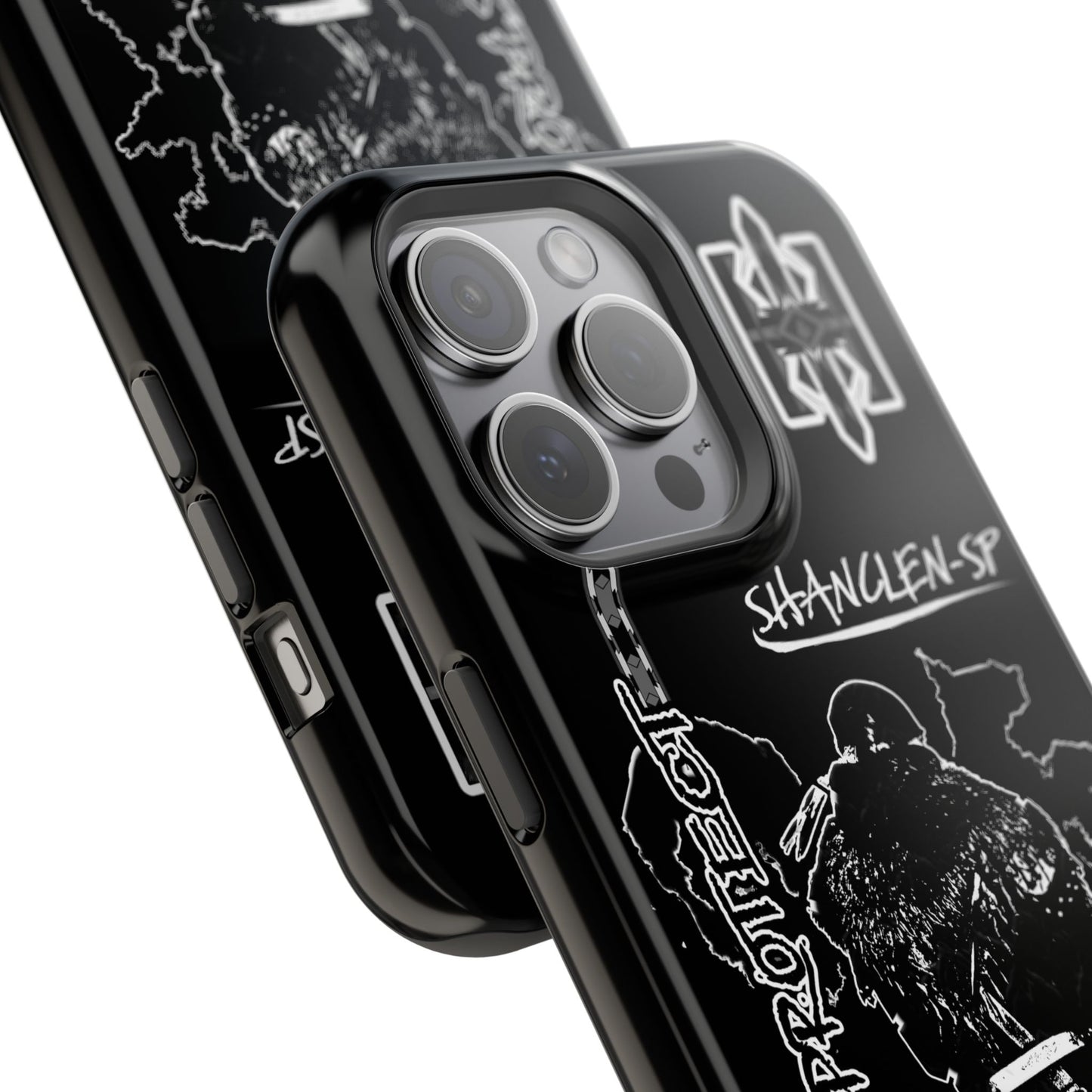Shadows Protect Magnetic Tough iPhone Case - Unique Design for Clen Warriors