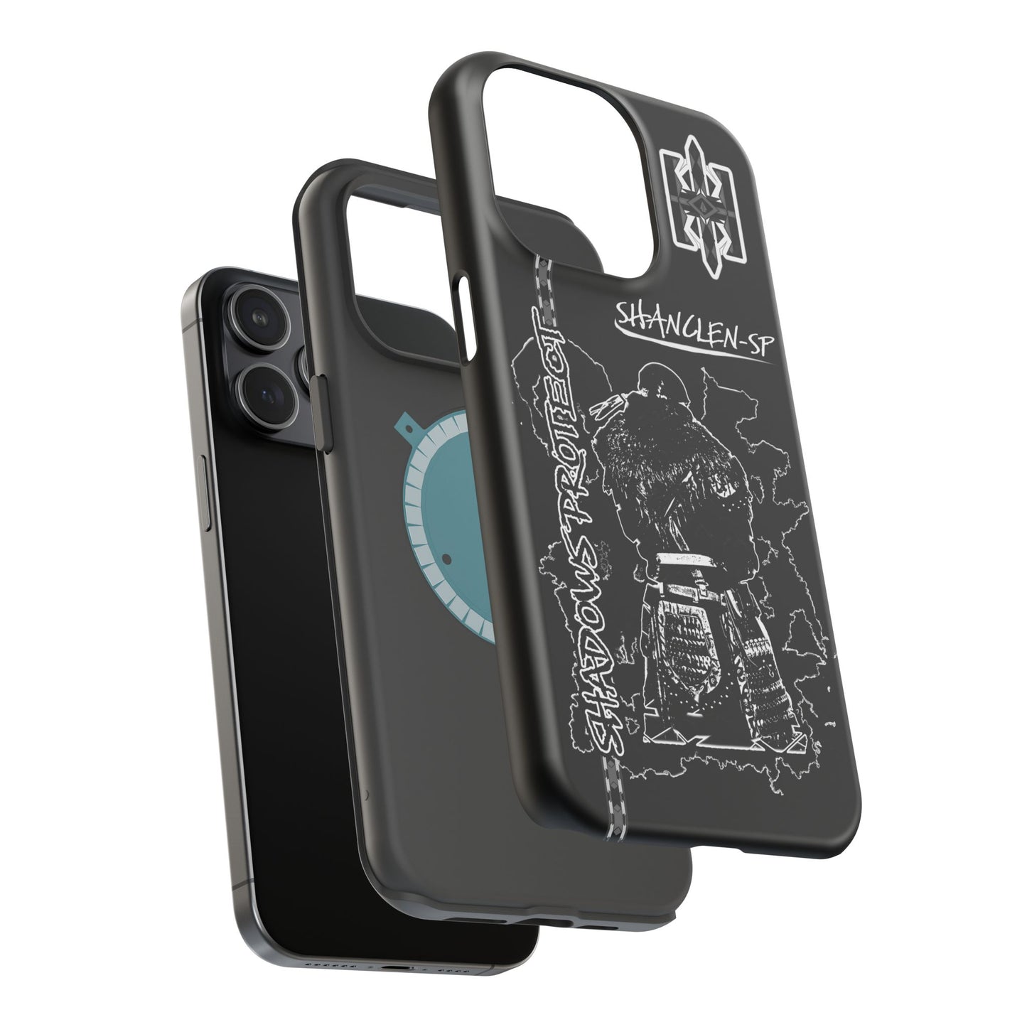 Shadows Protect Magnetic Tough iPhone Case - Unique Design for Clen Warriors