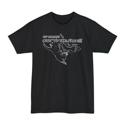 BOOT TO THE FACE!!! Beefy Graphic T-Shirt, Unisex Tall size Tee