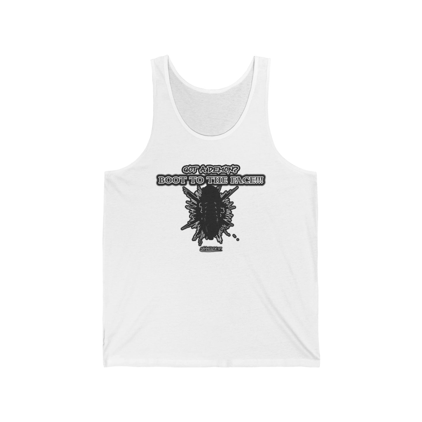 Vintage Graphic Unisex Jersey Tank - Version 2!!! Cool Art Tank Top, Summer Essential, Festival Wear, Gift for Him or Her, Casual Party Shirt