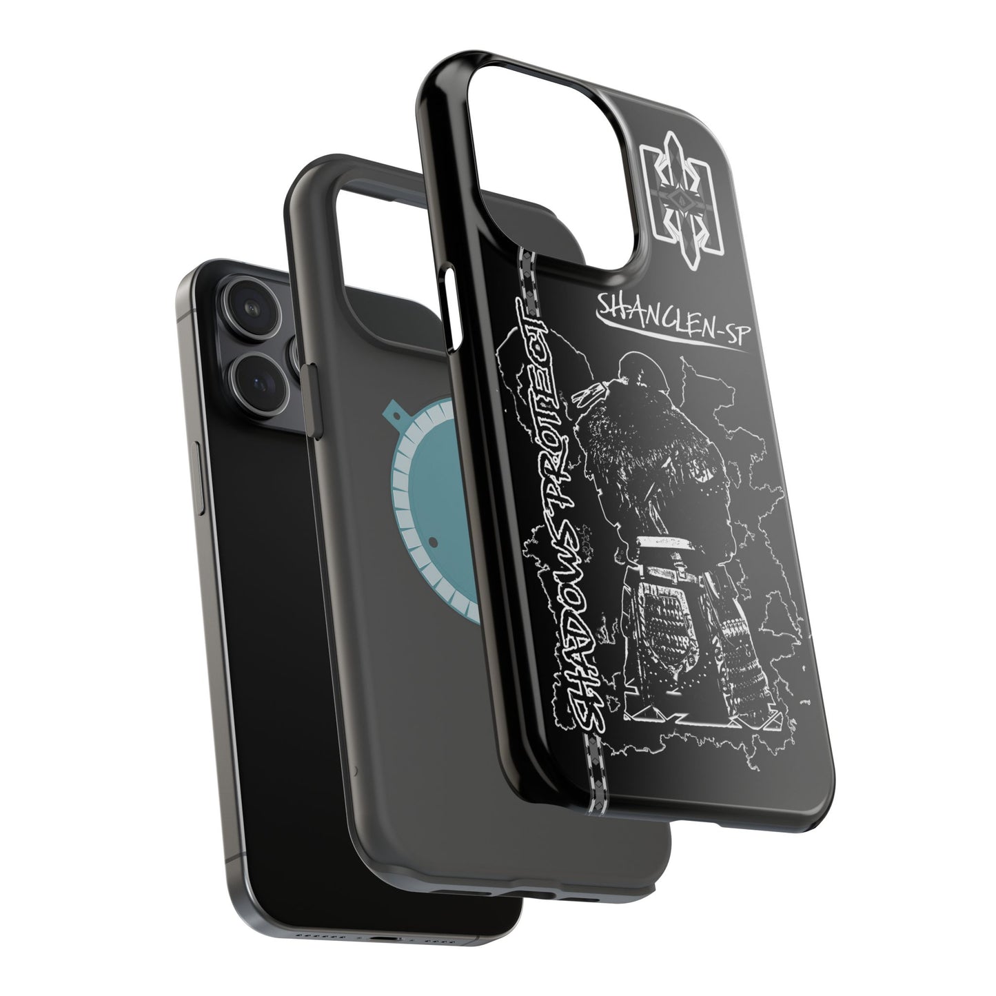 Shadows Protect Magnetic Tough iPhone Case - Unique Design for Clen Warriors