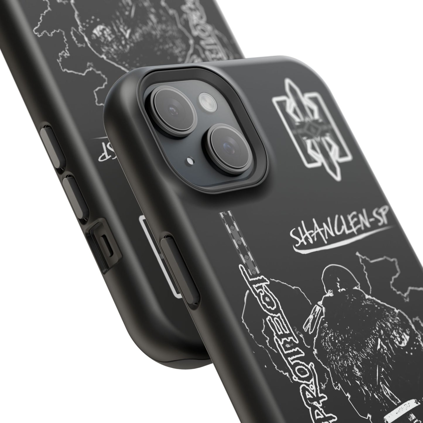 Shadows Protect Magnetic Tough iPhone Case - Unique Design for Clen Warriors