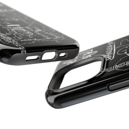 Shadows Protect Magnetic Tough iPhone Case - Unique Design for Clen Warriors