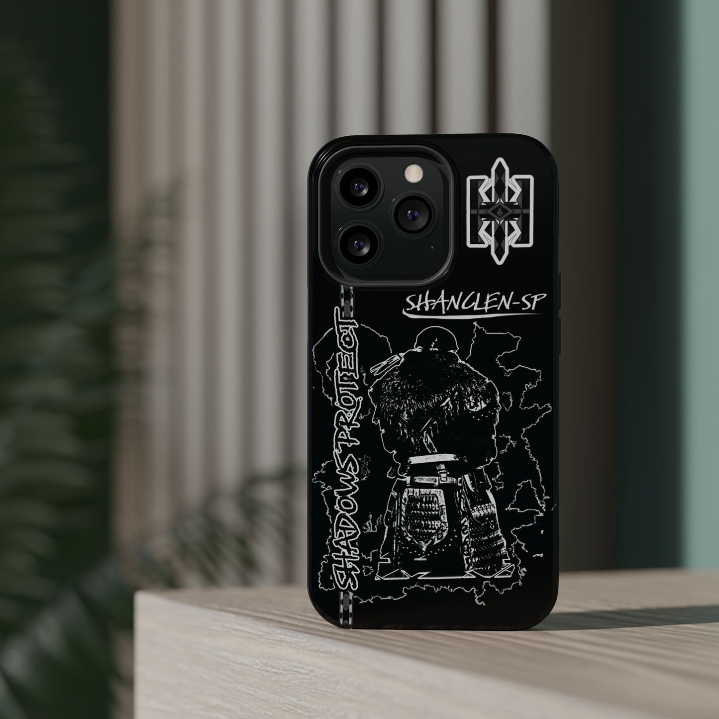 Shadows Protect Magnetic Tough iPhone Case - Unique Design for Clen Warriors