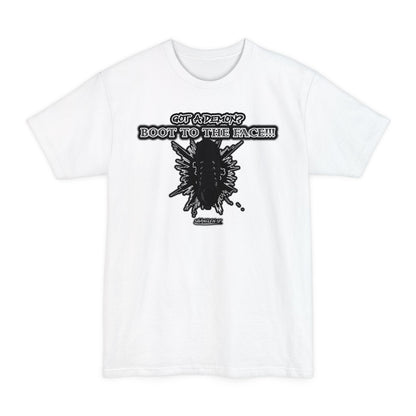 BOOT TO THE FACE!!! Version 2!!! Beefy Graphic T-Shirt, Unisex Tall size Tee