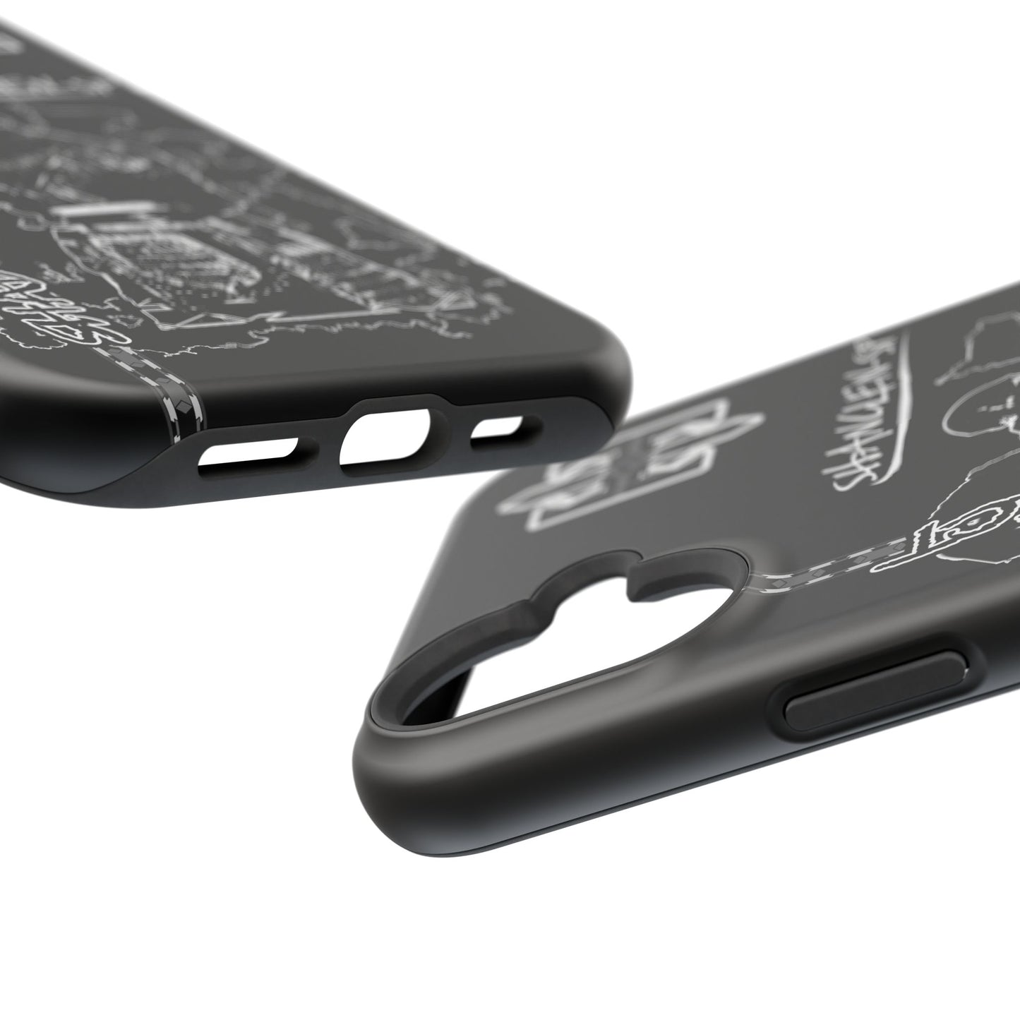 Shadows Protect Magnetic Tough iPhone Case - Unique Design for Clen Warriors
